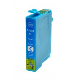 CARTUCCIA T1812 CIANO COMPATIBILE PER EPSON XP30 XP102 XP202 XP205 XP302 XP305 XP402 18XL CAPACITA 13ML