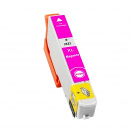 CARTUCCIA T2433 MAGENTA COMPATIBILE CON CHIP PER EPSON XP750 XP850 XP860 XP950 XP55 24XL CAPACITA 8,7ML