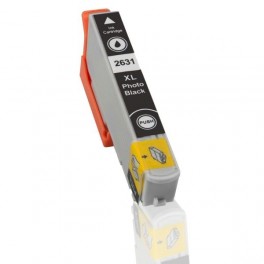 CARTUCCIA T2631 NERO FOTOGRAFICO COMPATIBILE CON CHIP - EXPRESSION PREMIUM XP600 XP605 XP700 XP800 26XL ALTA CAPACITA