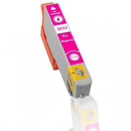 CARTUCCIA T2633 MAGENTA COMPATIBILE CON CHIP PER Epson EXPRESSION PREMIUM XP600 XP605 XP700 XP800 26XL ALTA CAPACITA