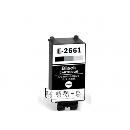 CARTUCCIA T2661 NERA COMPATIBILE PER EPSON WF-100W C13T26614010 T266 CAPACITA 8,8ML - 250 PAGINE