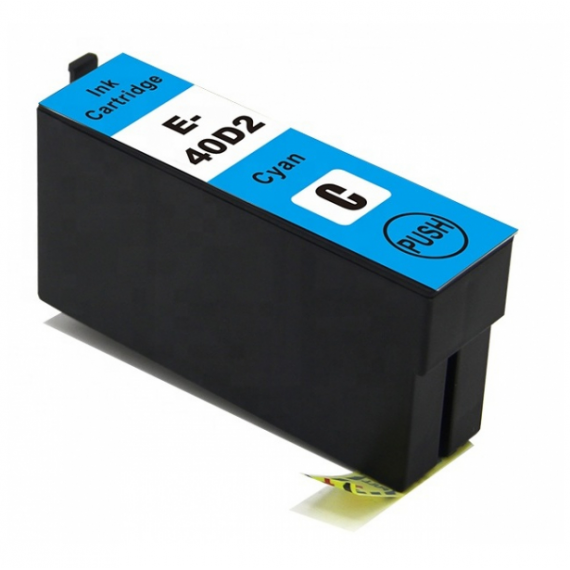 CARTUCCIA T40D2 CIANO PIGMENTATO COMPATIBILE C13T40D240 C13T40C240 PER EPSON SureColor SC-T2100,SC-T3100,SC-T5100 CAPACITA' 56ml