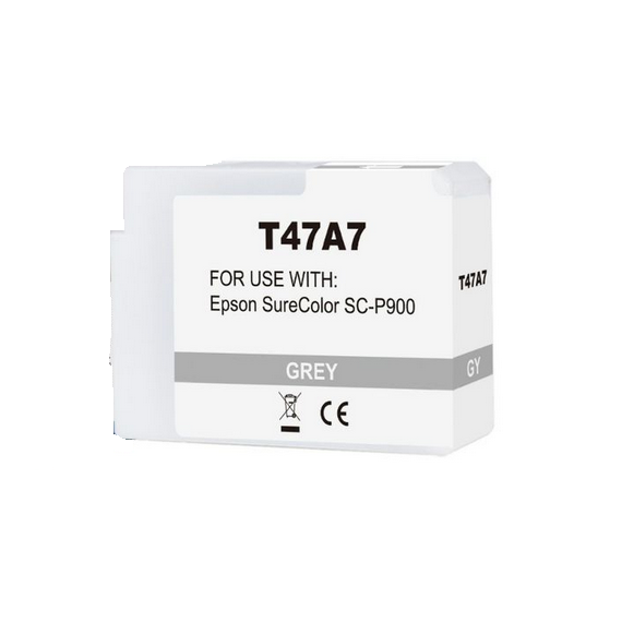 Cartuccia T47A7 grigio C13T47A700 ink pigmentato compatibile per Epson SureColor SC-P900 capacità 50ml