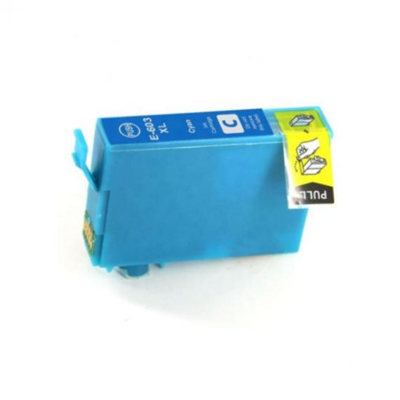 Cartuccia T603XL ciano C13T03A24010 compatibile per Epson XP-2100,3100,WF-2810,2830,2835 capacità 350 pagine