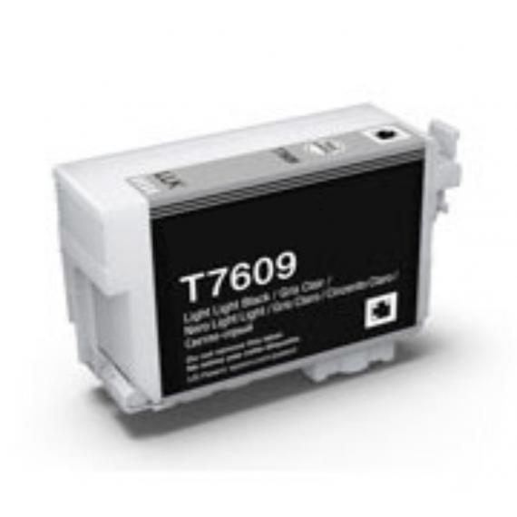 CARTUCCIA T7609 LIGHT LIGHT NERO COMPATIBILE ORCA INK PIGMENTATO PER EPSON SureColor SC-P600 C13T76094010 32ml