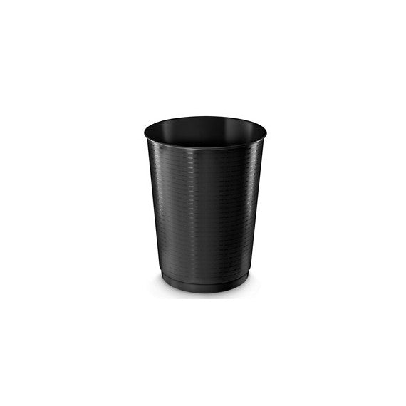 Cestino gettacarte - altezza 49,5 cm - diametro 38 cm - 40 L - nero - CEP