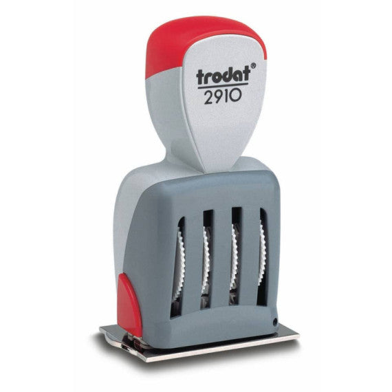 Classic 2910/P07 - Datario manuale con testo PERSONALIZZATO dimensione max pers.ne 60x40 mm - fino a 4+4 righe