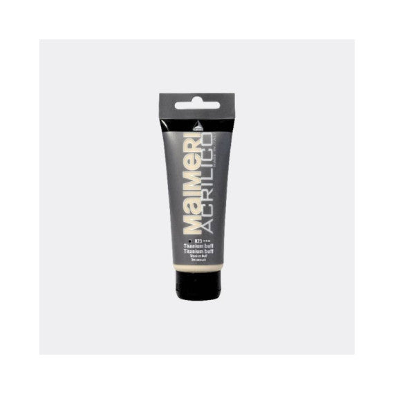 Colore acrilico Maimeri in tubetto 75 ml titanium buff - M0916023