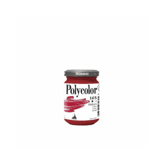 Colore vinilico fine Maimeri in vasetto 140 ml bordeaux - M1220165
