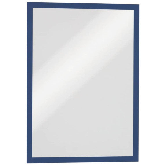 Cornici con pannello magnetico DURABLE DURAFRAME® MAGNETIC A3 PVC rigido blu scuro 323x446mm conf. 5 - 486807