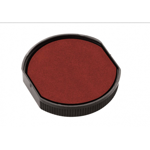 CUSCINETTO R30 ROSSO ROTONDO TAMPONE DI RICAMBIO PER TIMBRO COLOP R30 MISURA DIAMETRO 30MM E/R30 RED