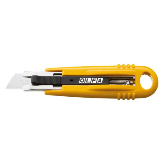 Cutter autoretrattile Niji Olfa con lama rientrante a molla da 18 mm - SK-4