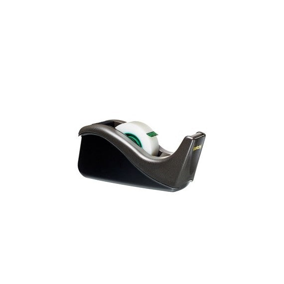 Dispenser da tavolo C38 - per nastri Scotch - 1,9 cm x 33 m - nero - Scotch