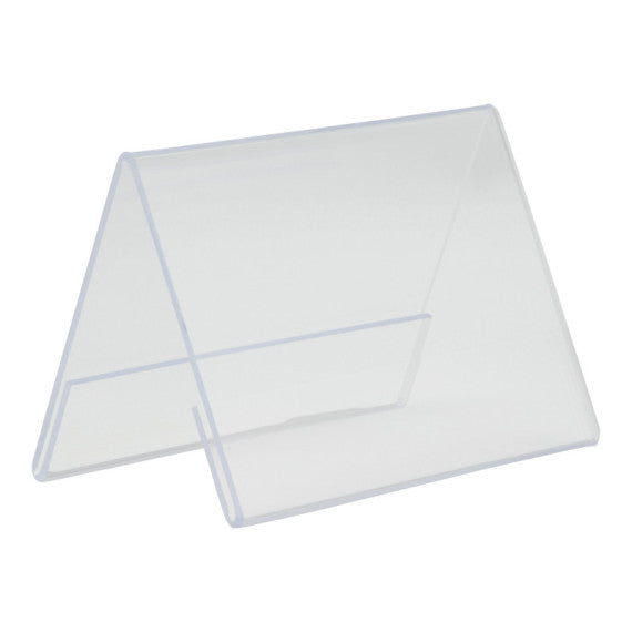 Display a V in plastica - 7,8 x 10,6 x 6,7 cm (A7) - Securit