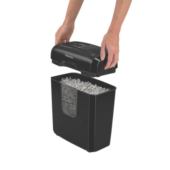Distruggidocumenti uso personale FELLOWES Powershred® 6C - P-4 - 11 L taglio a frammenti 4x35 mm - 4686601