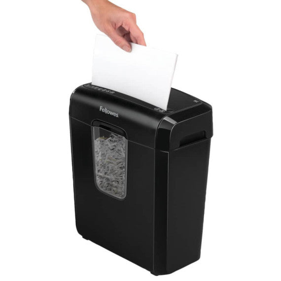 Distruggidocumenti uso personale FELLOWES Powershred® 6C - P-4 - 11 L taglio a frammenti 4x35 mm - 4686601