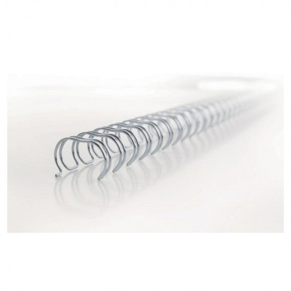Dorsi spirale - metallo - 34 anelli passo 3:1 - 6,3 mm - bianco - GBC - scatola 100 pezzi