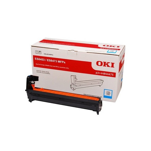 Drum ES8453 ciano 44844475 tamburo originale per Oki Executive ES8453,ES8473,ES8483 capacità 30.000 pagine