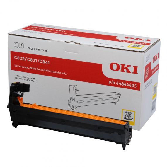 DRUM ORIGINALE 44844405 GIALLO TAMBURO PER OKI C822,C831,C841,C840 44844408 CAPACITA' 30.000 PAGINE