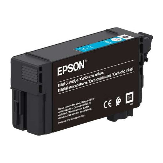 Epson T40D2 ciano C13T40D240 originale UltraChrome XD2 cartuccia per Epson SureColor SC-T2100,SC-T3100,SC-T5100 capacità 50ml