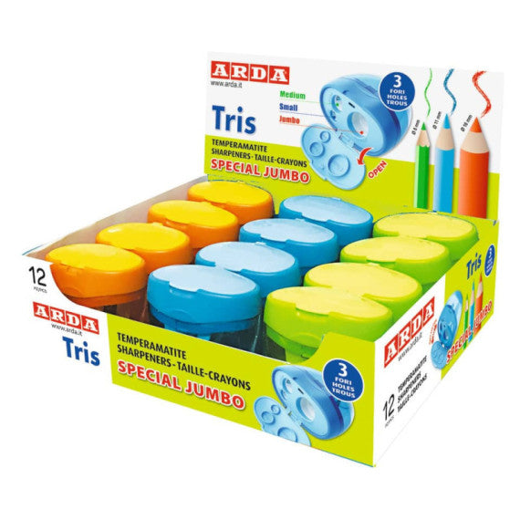 Espositore 60 temperamatite Arda 4+1 OMAGGIO assortiti 9071P