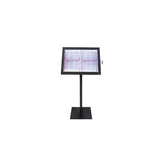 Espositore a LED per esterni/interni - display 4 x A4 - Securit