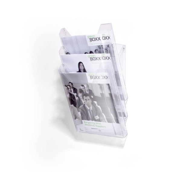 Espositore da tavolo DURABLE COMBIBOXX A4 SET L a 3 vaschette trasparente 858019