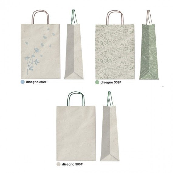 Espositore shopper Carta Erba - formati assortiti - Sadoch - expo 100 pezzi