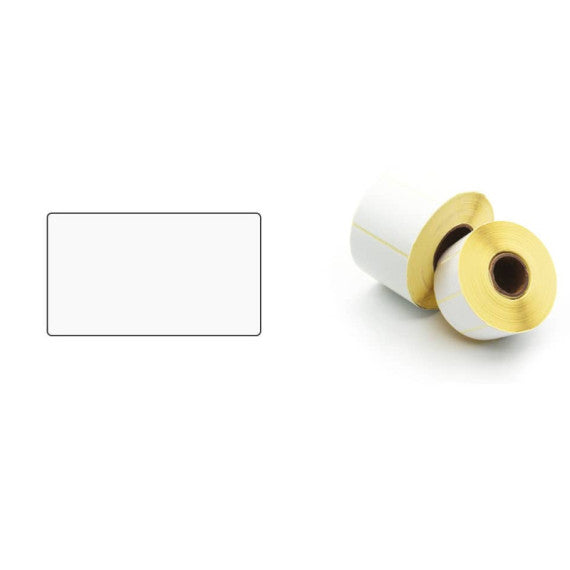 Etichette ad. in rotoli per stampanti trasf. termico diretto Printex 50x30 mm bianco removibile 5000 pezzi - ETT5030