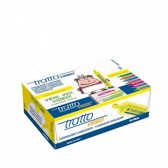 Evidenziatore TRATTO Video 1-5 mm giallo 830201