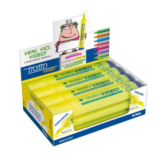 Evidenziatore TRATTO Video 1-5 mm giallo 830201