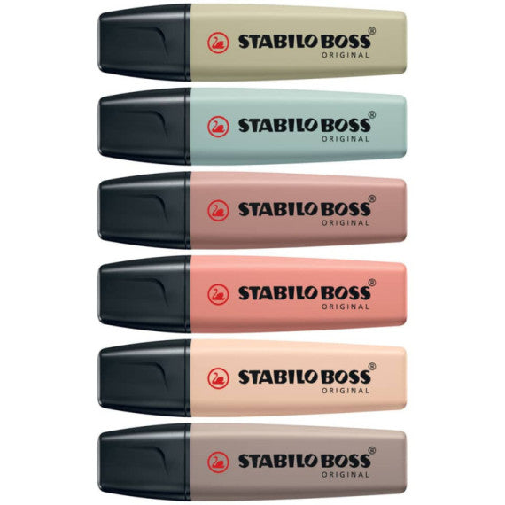 Evidenziatori Stabilo Boss Nature Colors - conf. 4 colori 70/4-2-5