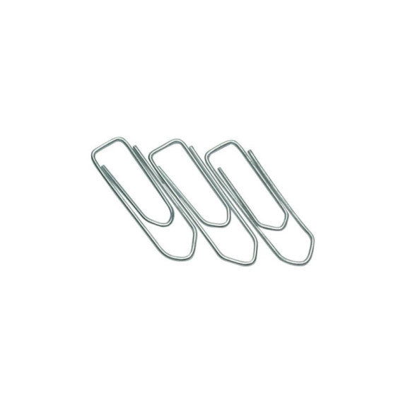 Fermagli Q-Connect filo di acciaio nichelato 32 mm conf. da 100 - KF01312