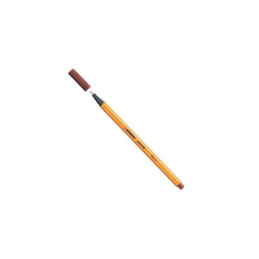 Fineliner Point 88 - tratto 0,4 mm - terra di siena bruciata 75 - Stabilo