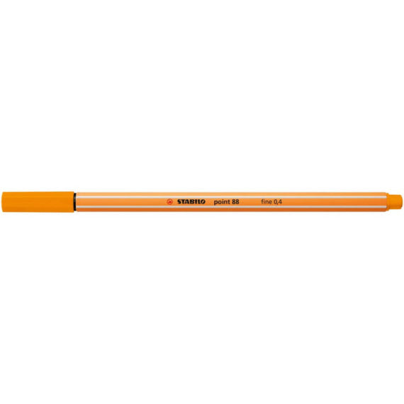 Fineliner Stabilo Point 88® 0,4 mm arancio 88/54