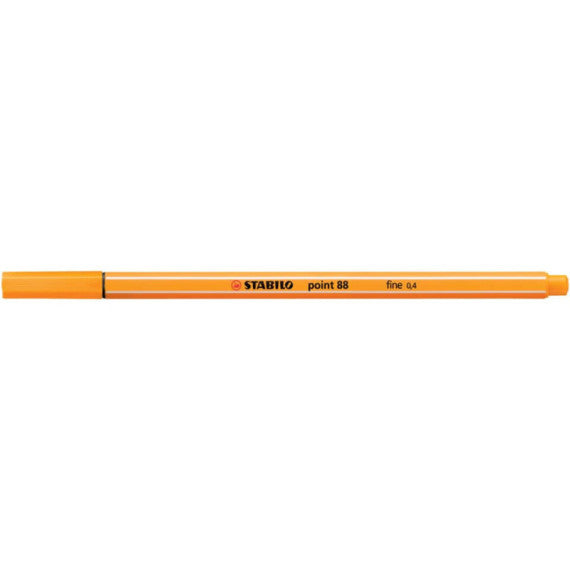 Fineliner Stabilo Point 88® 0,4 mm arancio 88/54