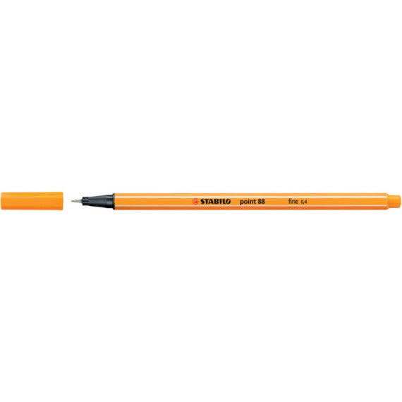 Fineliner Stabilo Point 88® 0,4 mm arancio 88/54