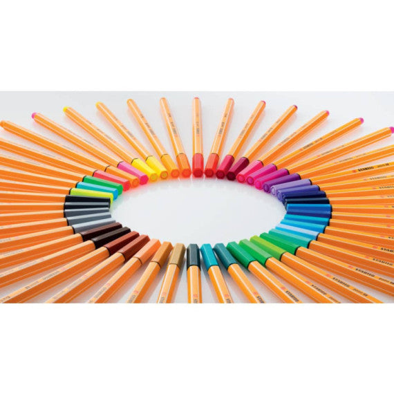 Fineliner Stabilo Point 88® 0,4 mm arancio 88/54