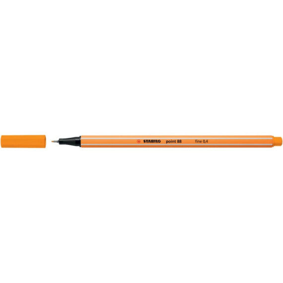 Fineliner Stabilo Point 88® 0,4 mm arancio 88/54