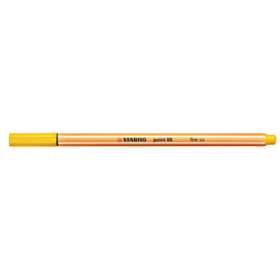 Fineliner Stabilo Point 88® 0,4 mm giallo 88/44