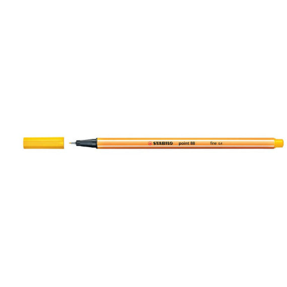 Fineliner Stabilo Point 88® 0,4 mm giallo 88/44