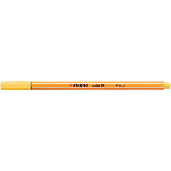 Fineliner Stabilo Point 88® 0,4 mm giallo 88/44