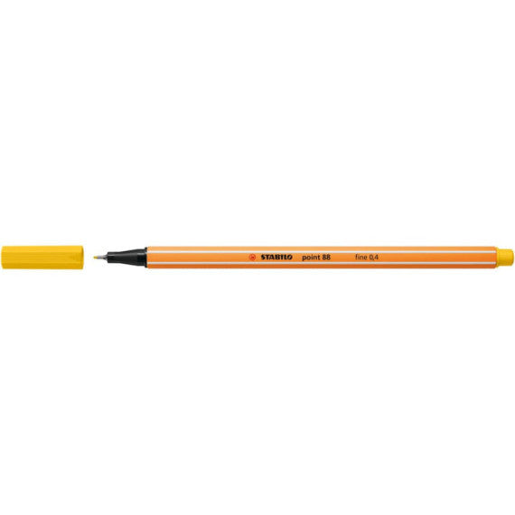 Fineliner Stabilo Point 88® 0,4 mm giallo 88/44