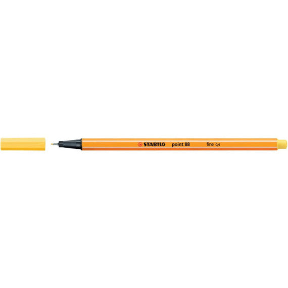 Fineliner Stabilo Point 88® 0,4 mm giallo 88/44
