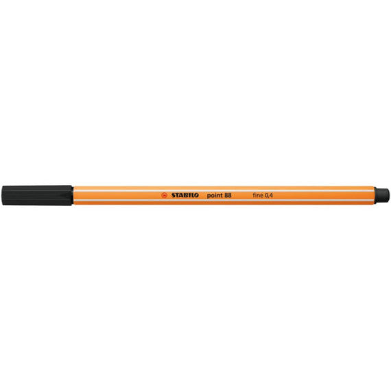 Fineliner Stabilo Point 88® 0,4 mm nero - 88/46