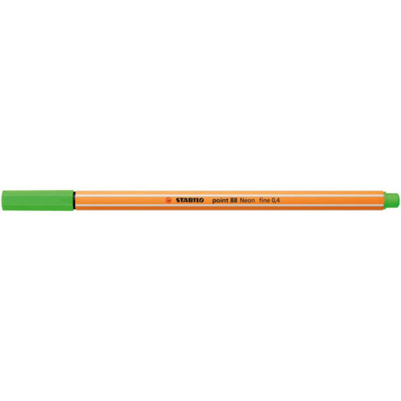 Fineliner Stabilo Point 88® 0,4 mm verde neon 88/033