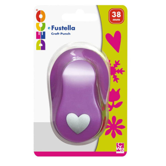 Fustella CWR per carta e cartoncino 38 mm - stella 10980/1