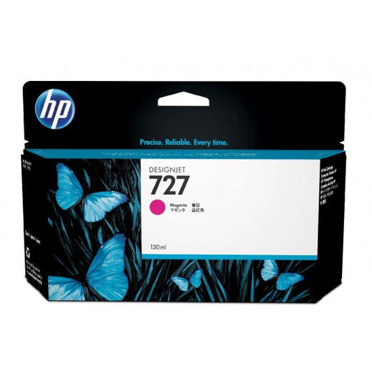 HP 727 MAGENTA B3P20A CARTUCCIA ORIGINALE MAGENTA PER HP Designjet T1500,T2500,T920 727 CAPACITA 130ML
