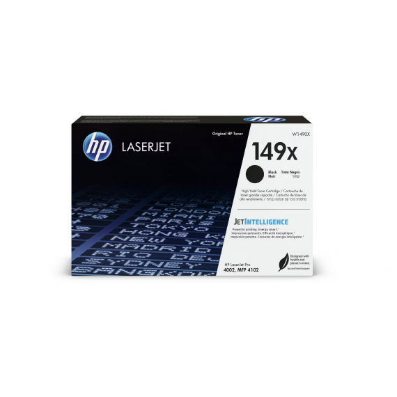 HP W1490X 149X nero toner originale alta capacità per HP LASERJET PRO 4002dw ,4002dn,4102fdn,4102dw capacità 9.500 pagine