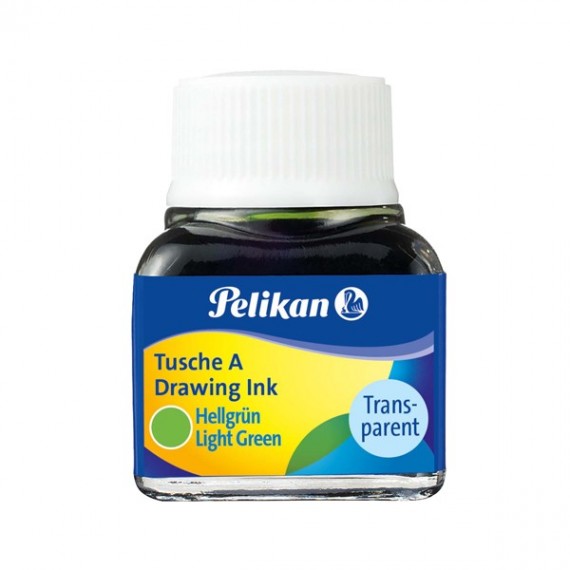 Inchiostro di china 523 - 10ml - verde chiaro - Pelikan